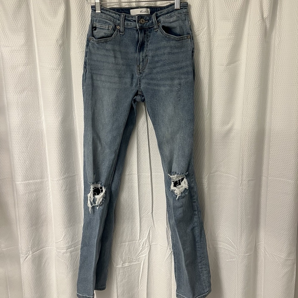 KanCan Womens‎ Estilo 90s Boyfriend Distressed Tapered Jeans 3/25 (1217)